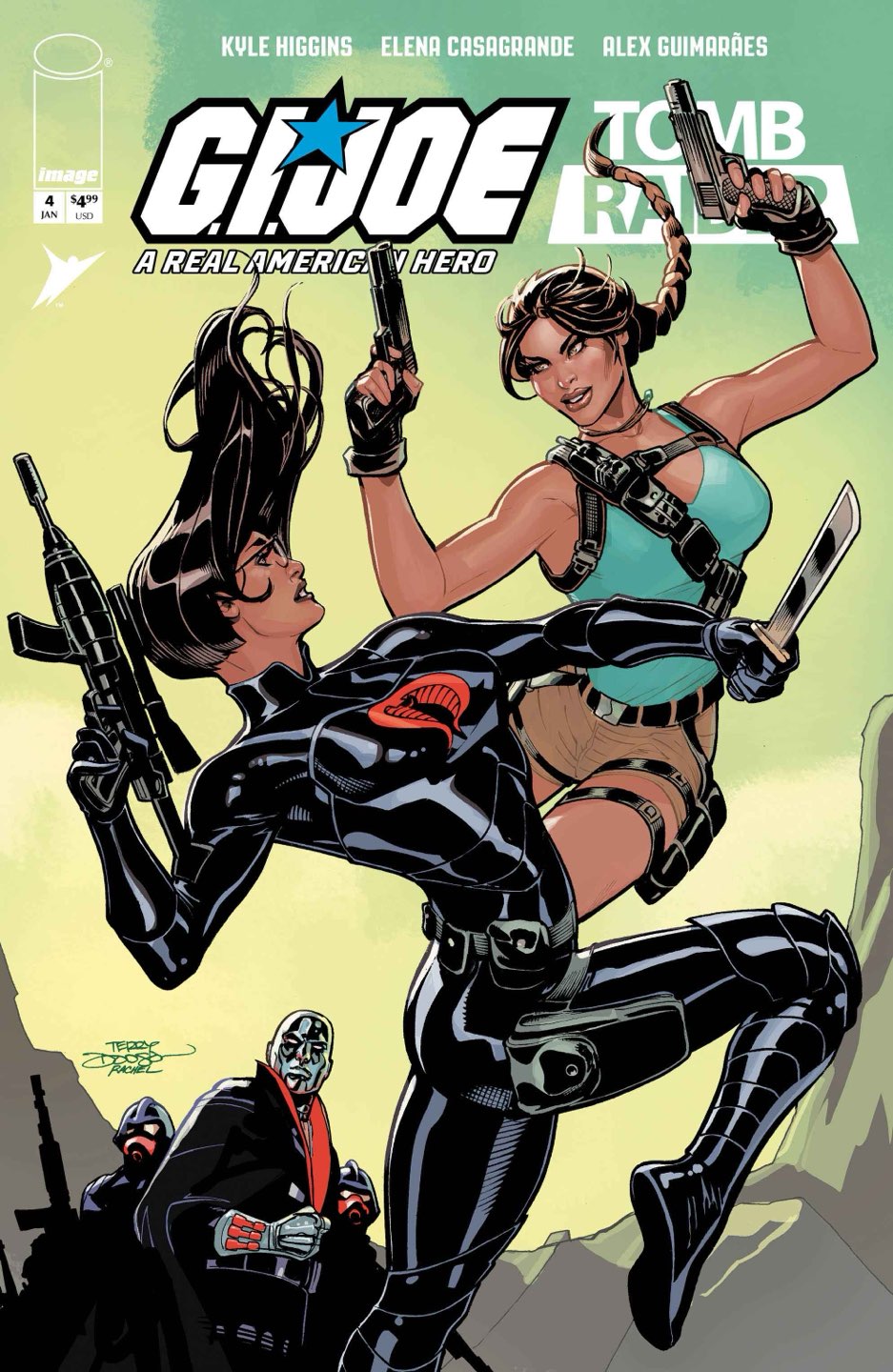 GI JOE A REAL AMERICAN HERO TOMB RAIDER #4