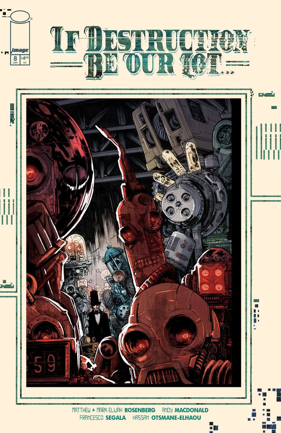IF DESTRUCTION BE OUR LOT #8 CVR A ANDY MACDONALD & FRANCESCO SEGALA