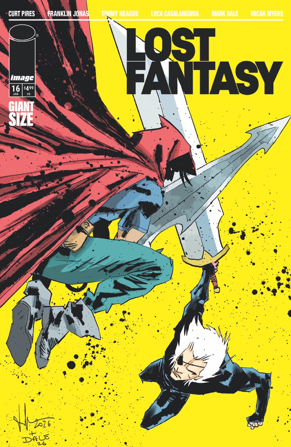 LOST FANTASY #16 CVR A LUCA CASALANGUIDA