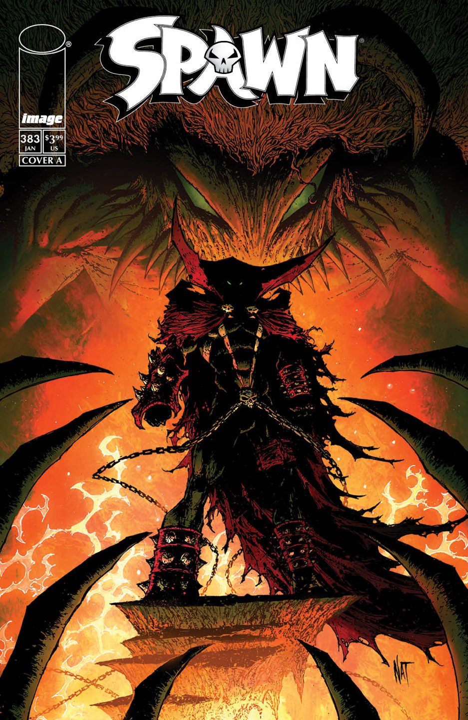 SPAWN #383 CVR A NAT JONES