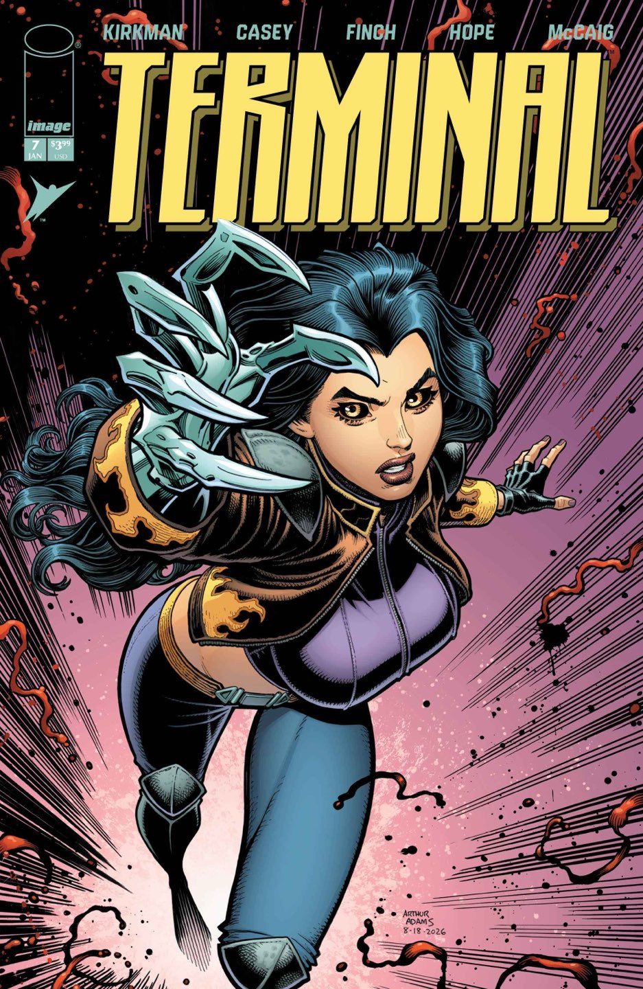 TERMINAL #7 CVR C ANDY KUBERT & DAVE MCCAIG VAR