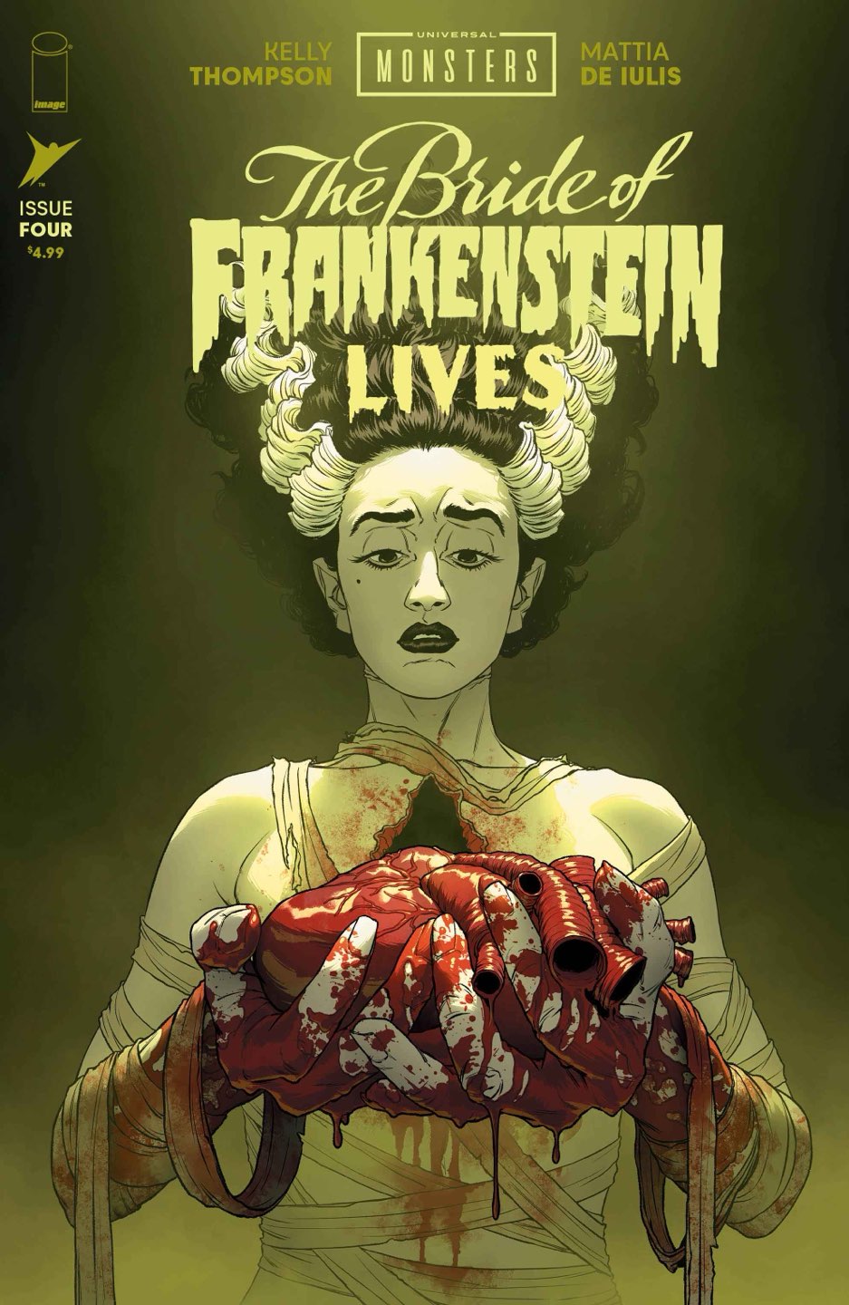 UNIVERSAL MONSTERS THE BRIDE OF FRANKENSTEIN LIVES #4