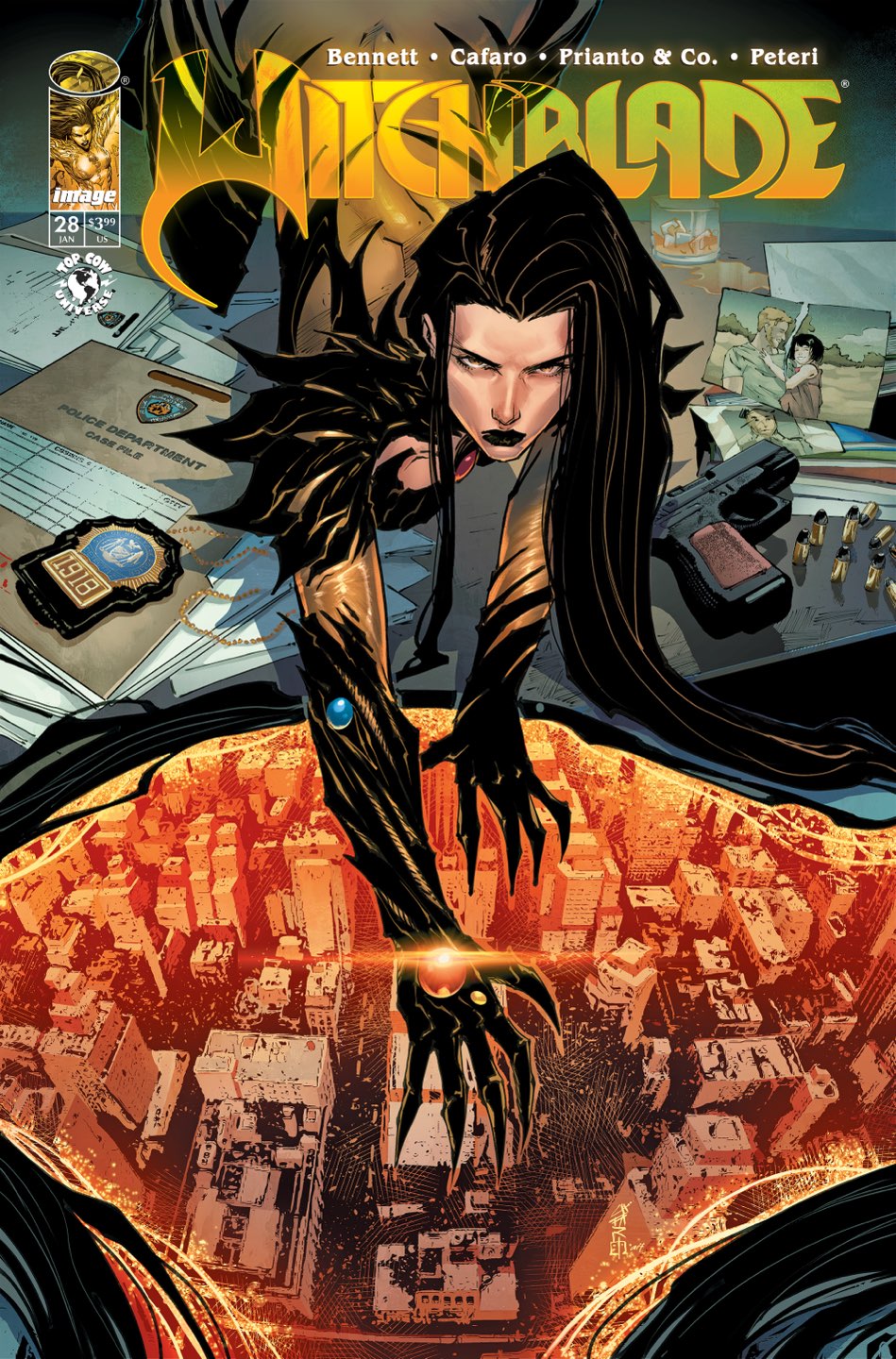 WITCHBLADE #28 CVR A GIUSEPPE CAFARO & ARIF PRIANTO