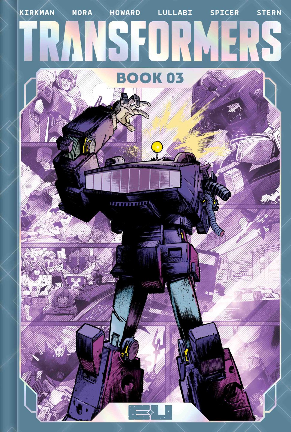 TRANSFORMERS DLX ED HC BOOK 03 DIRECT MARKET EXCLUSIVE JASON HOWARD CVR