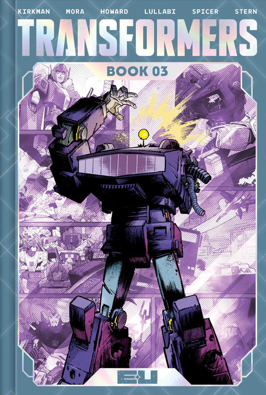 TRANSFORMERS DLX ED HC BOOK 03 DIRECT MARKET EXCLUSIVE JASON HOWARD CVR