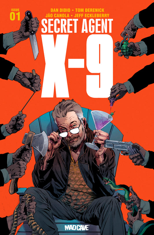 SECRET AGENT X9 #1 CVR A MIKE PERKINS