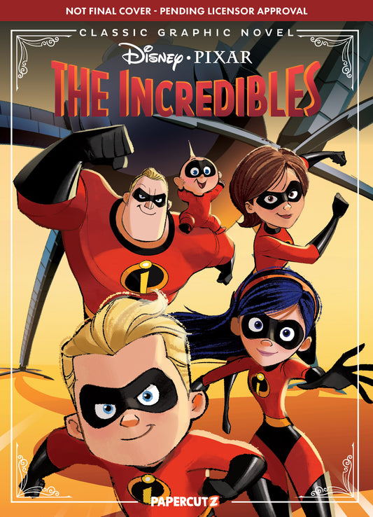 DISNEY PIXAR CLASSIC GRAPHIC NOVEL THE INCREDIBLES HC