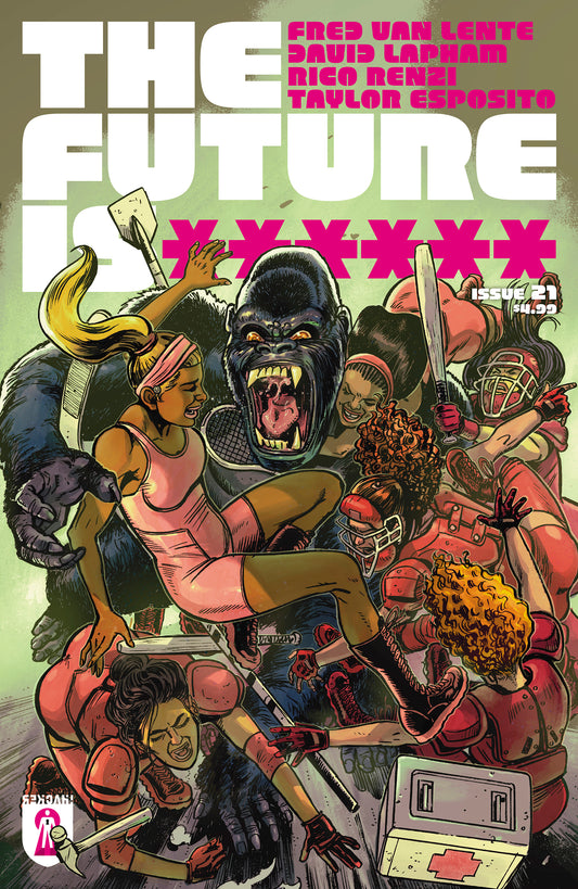 FUTURE IS ****** #21 CVR B DAVID LAPHAM VAR