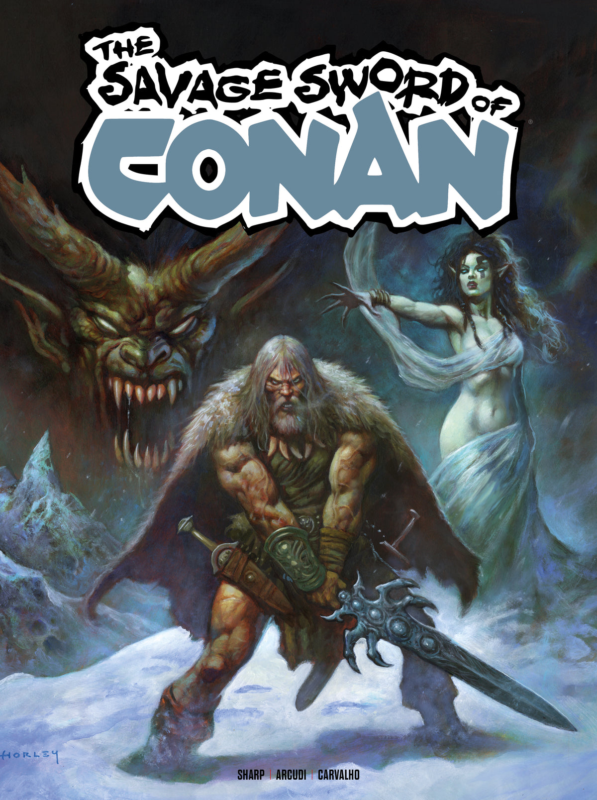 SAVAGE SWORD OF CONAN #18 CVR A ALEX HORLEY