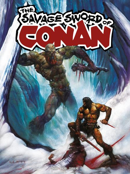 SAVAGE SWORD OF CONAN #18 CVR F LIAM SHARP FOIL VAR (MR) | TITAN COMICS | Comicbookeroo