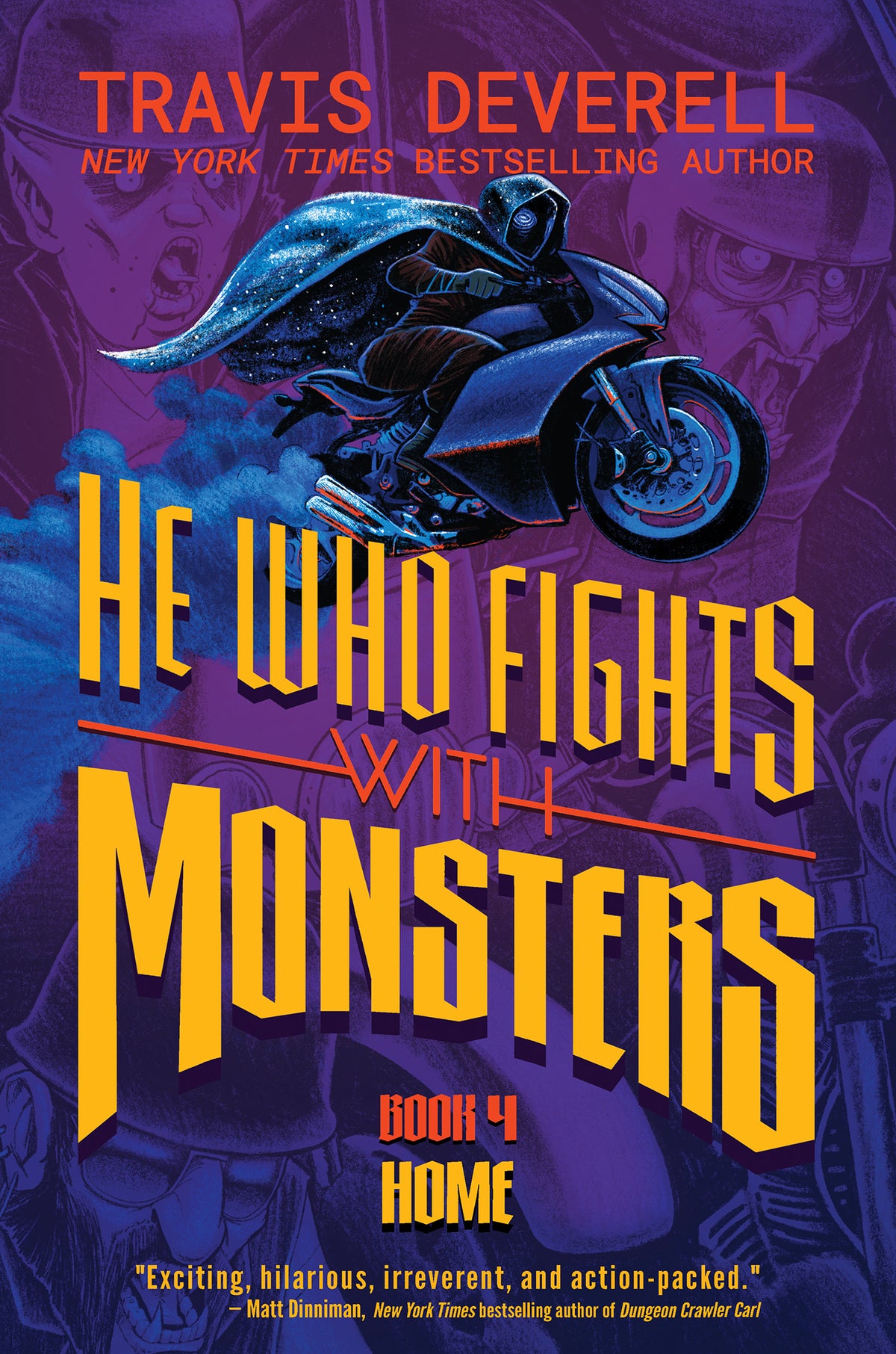 HE WHO FIGHTS WITH MONSTERS HC VOL 04 HOME