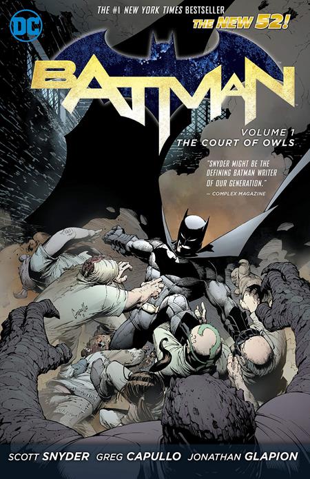 BATMAN TP VOL 01 THE COURT OF OWLS (N52) (Backorder, Allow 4-5 Weeks)