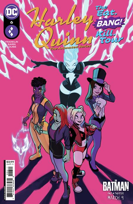 HARLEY QUINN THE ANIMATED SERIES THE EAT BANG KILL TOUR #6 (OF 6) CVR A MAX SARIN (MR) (08 Feb) (Backorder, Allow 4-5 Weeks) | DC COMICS | Comicbookeroo