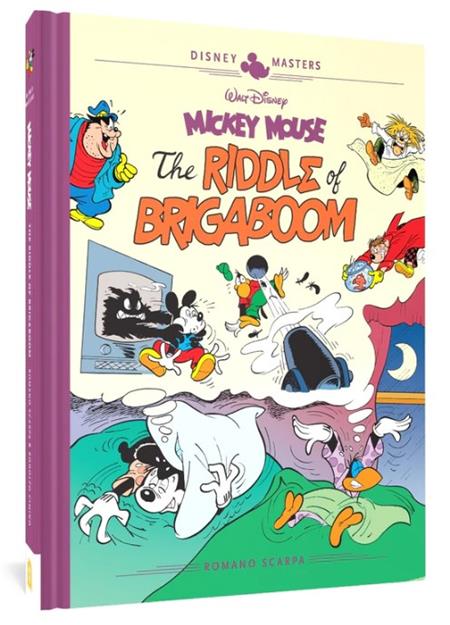 WALT DISNEYS MICKEY MOUSE HC VOL 23 THE RIDDLE OF BRIGABOOM DISNEY MASTERS (Backorder, Allow 3-4 Weeks) - Comicbookeroo