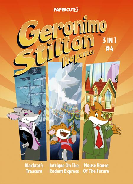 GERONIMO STILTON REPORTER 3 IN 1 TP VOL 4 (Backorder, Allow 4-5 Weeks)