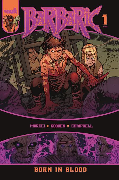 BARBARIC BORN IN BLOOD #1 (OF 3) CVR A NATHAN GOODEN (Limit 1 per person) (01 May Release)