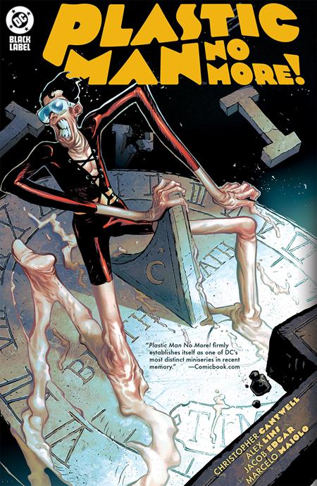 PLASTIC MAN NO MORE HC (MR) (Backorder, Allow 4-5 Weeks)