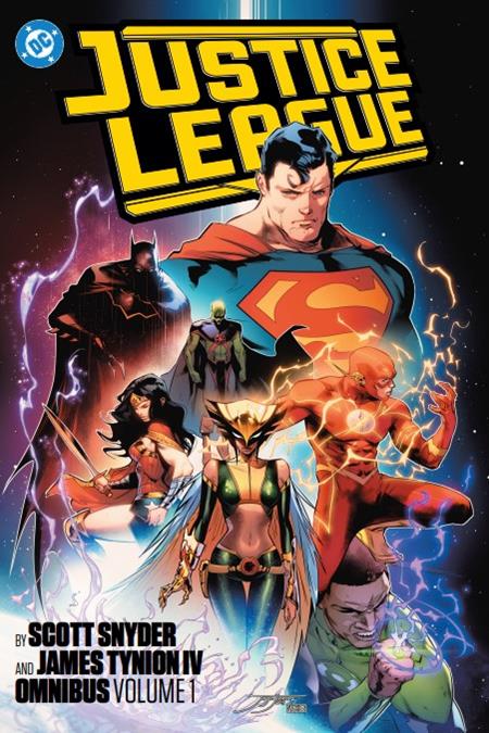 JUSTICE LEAGUE BY SCOTT SNYDER AND JAMES TYNION IV OMNIBUS HC VOL 01 (Backorder, Allow 4-5 Weeks)