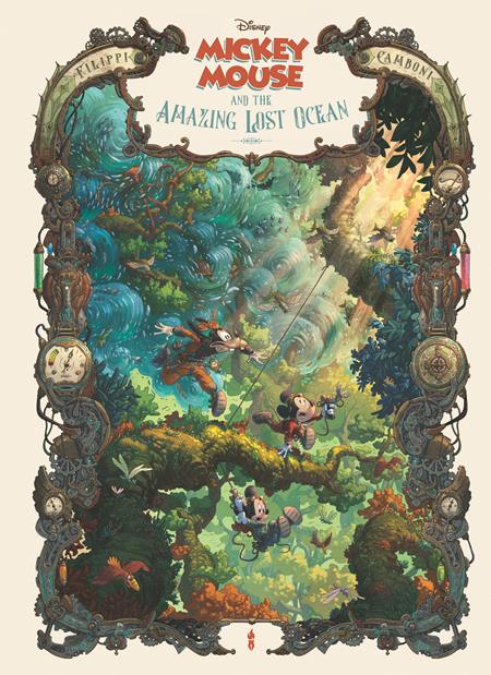 WALT DISNEYS MICKEY MOUSE AND THE AMAZING LOST OCEAN HC (14 May Release)