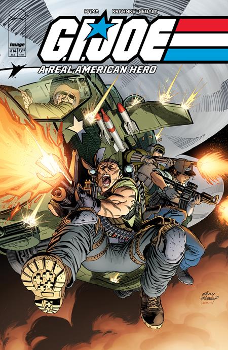 GI JOE A REAL AMERICAN HERO #314 CVR A ANDY KUBERT & LAURA MARTIN (26 Feb Release)