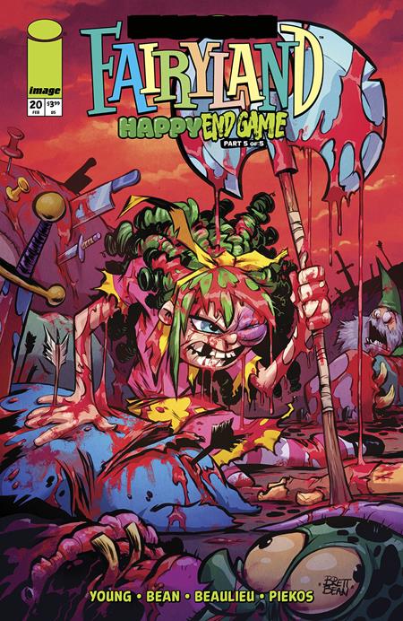 I HATE FAIRYLAND (2022) #20 CVR B BRETT BEAN F*CK (UNCENSORED) FAIRYLAND VAR (MR) (12 Feb Release)