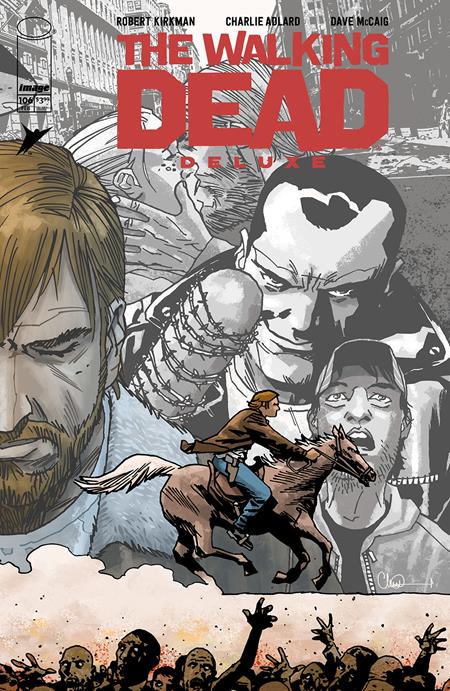 WALKING DEAD DELUXE #106 CVR D CHARLIE ADLARD VAR