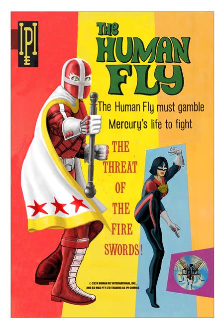 HUMAN FLY #3 (OF 4) CVR A JAN SCHERPENHUIZEN GOLD KEY 1960s GREEN HORNET HOMAGE (MR) (26 Feb Release) - Comicbookeroo