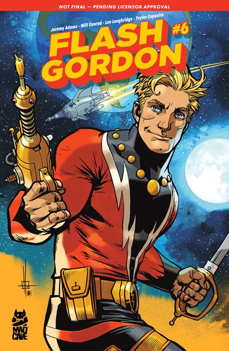 FLASH GORDON #6 CVR B ZACH HOWARD HOMEWORLD VAR (12 Feb Release)