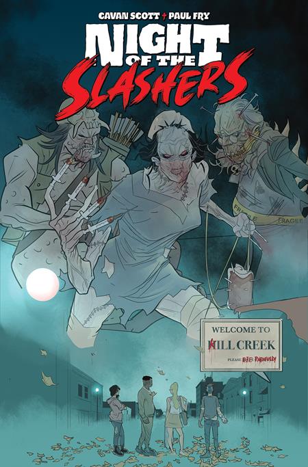 NIGHT OF THE SLASHERS TP VOL 01 (MR) (26 Mar Release) - Comicbookeroo