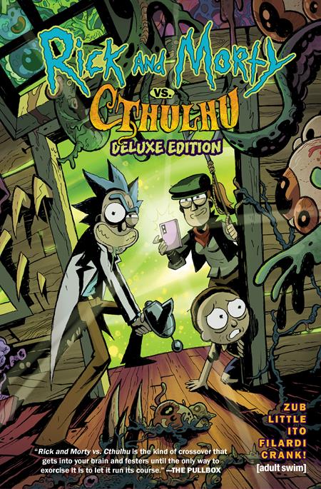 RICK AND MORTY VS. CTHULHU DELUXE EDITION HC (02 Apr Release) - Comicbookeroo