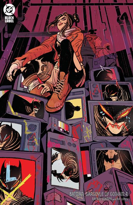 BATMAN GARGOYLE OF GOTHAM #4 (OF 4) CVR E VALENTINA NAPOLITANO CARD STOCK VAR (MR) (Backorder, Allow 4-5 Weeks)