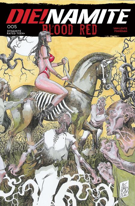 DIENAMITE BLOOD RED #5 CVR B ALESSIO FORTUNATO VAR (11 Feb Release)