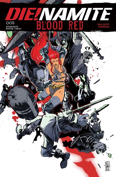 DIENAMITE BLOOD RED #5 CVR C EMANUELE ERCOLANI VAR (11 Feb Release)