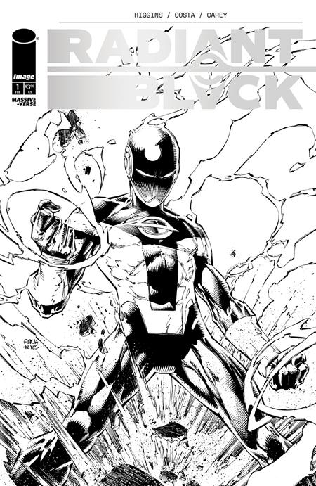 RADIANT BLACK AND WHITE (ONE SHOT) CVR A DAVID FINCH (11 Feb Release)