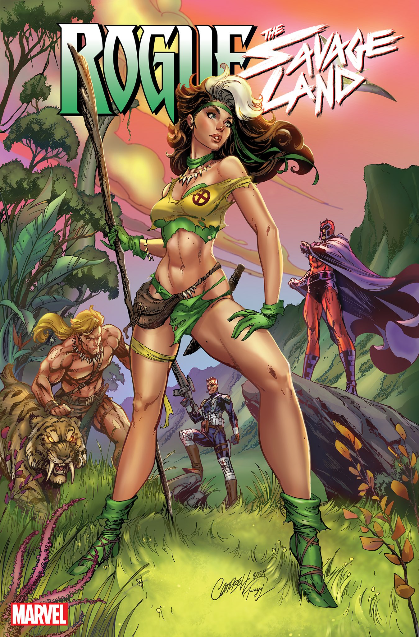 ROGUE THE SAVAGE LAND #1 (OF 5) J SCOTT CAMPBELL ROGUE VAR (15 Jan Release)