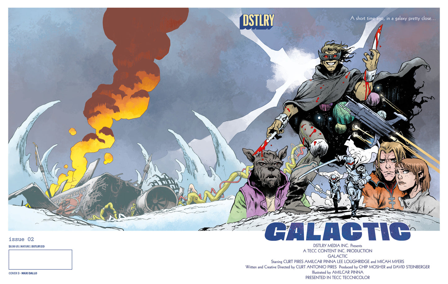 GALACTIC #2 CVR D MAXI DALLO HOMAGE VAR (04 Feb Release)