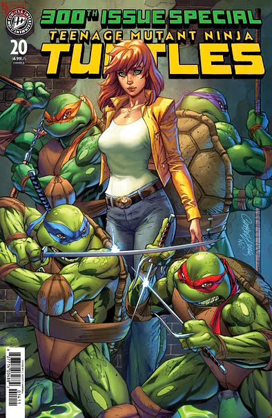 TEENAGE MUTANT NINJA TURTLES 2024 #20: 300TH ISSUE SPECIAL VAR D (CAMPBELL) (22 Jul Release)