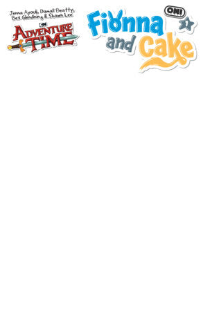 ADVENTURE TIME FIONNA & CAKE #1 COVER D BLANK SKETCH VAR