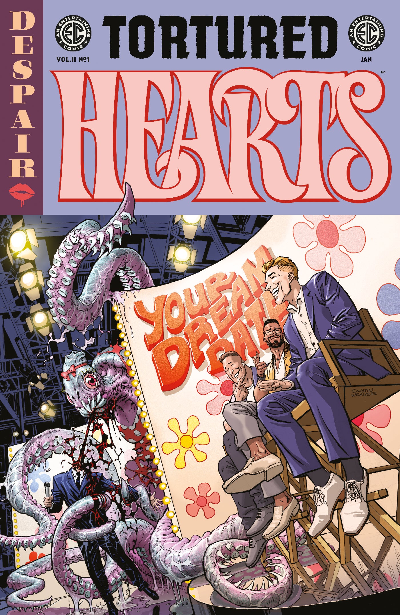 EC TORTURED HEARTS 2 #1 ONE-SHOT COVER A DUSTIN WEAVER | ONI PRESS | Comicbookeroo