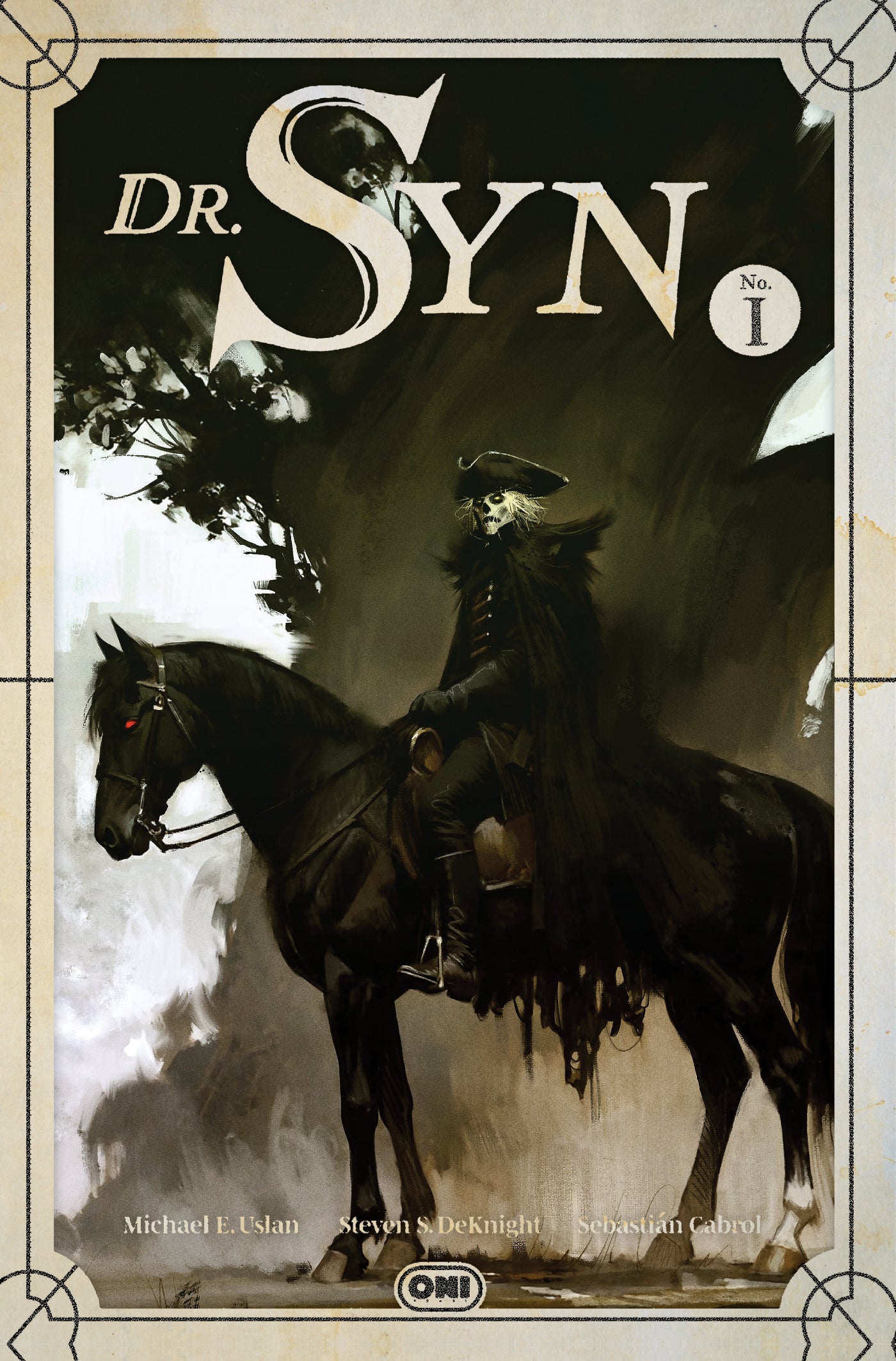 DR SYN #1 COVER B ELIA BONETTI VAR | ONI PRESS | Comicbookeroo