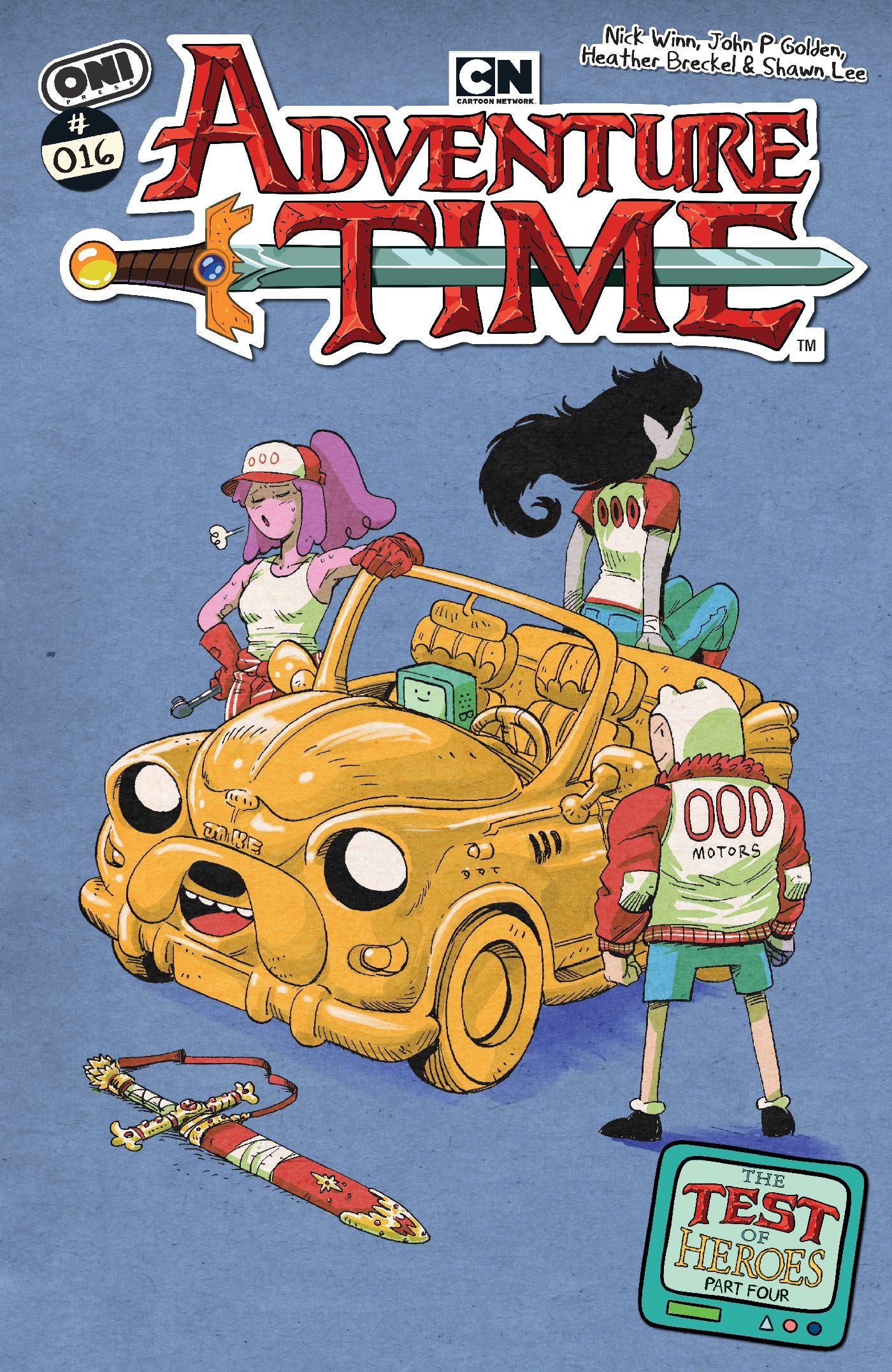 ADVENTURE TIME (2025) #16 CVR B JOHN P GOLDEN VAR (19 Aug Release)