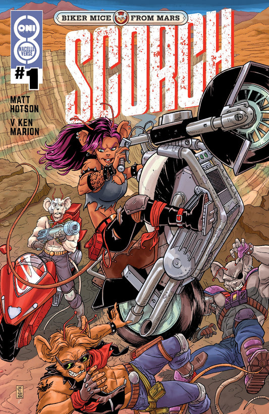 BIKER MICE FROM MARS SCORCH #1 CVR C AJ JOTHIKUMAR VAR (12 Aug Release)