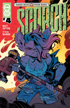 BIKER MICE FROM MARS SCORCH #4 COVER A TANGO