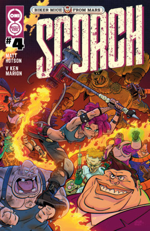 BIKER MICE FROM MARS SCORCH #4 COVER B JACOB PEREZ VAR