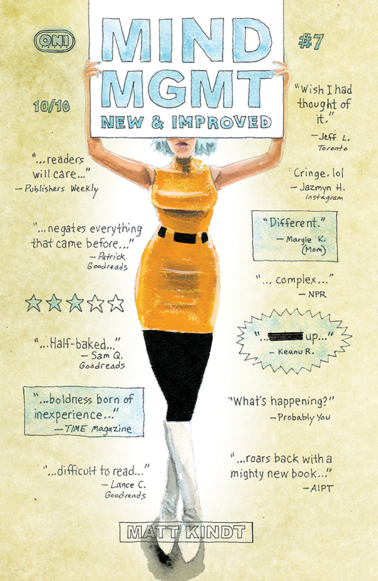 MIND MGMT NEW & IMPROVED #7 COVER A MATT KINDT | ONI PRESS | Comicbookeroo