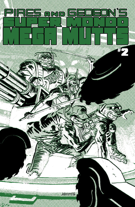 SUPER MONDO MEGA MUTTS #2 (OF 4) CVR B ALEX DIOTTO HOMAGE VAR (26 Aug Release)