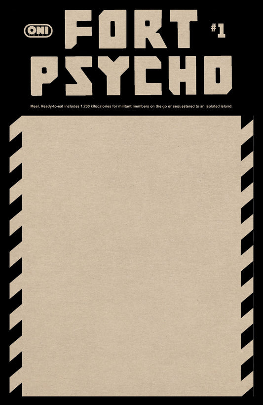 FORT PSYCHO #1 CVR E BLANK SKETCH VAR (05 Aug Release)
