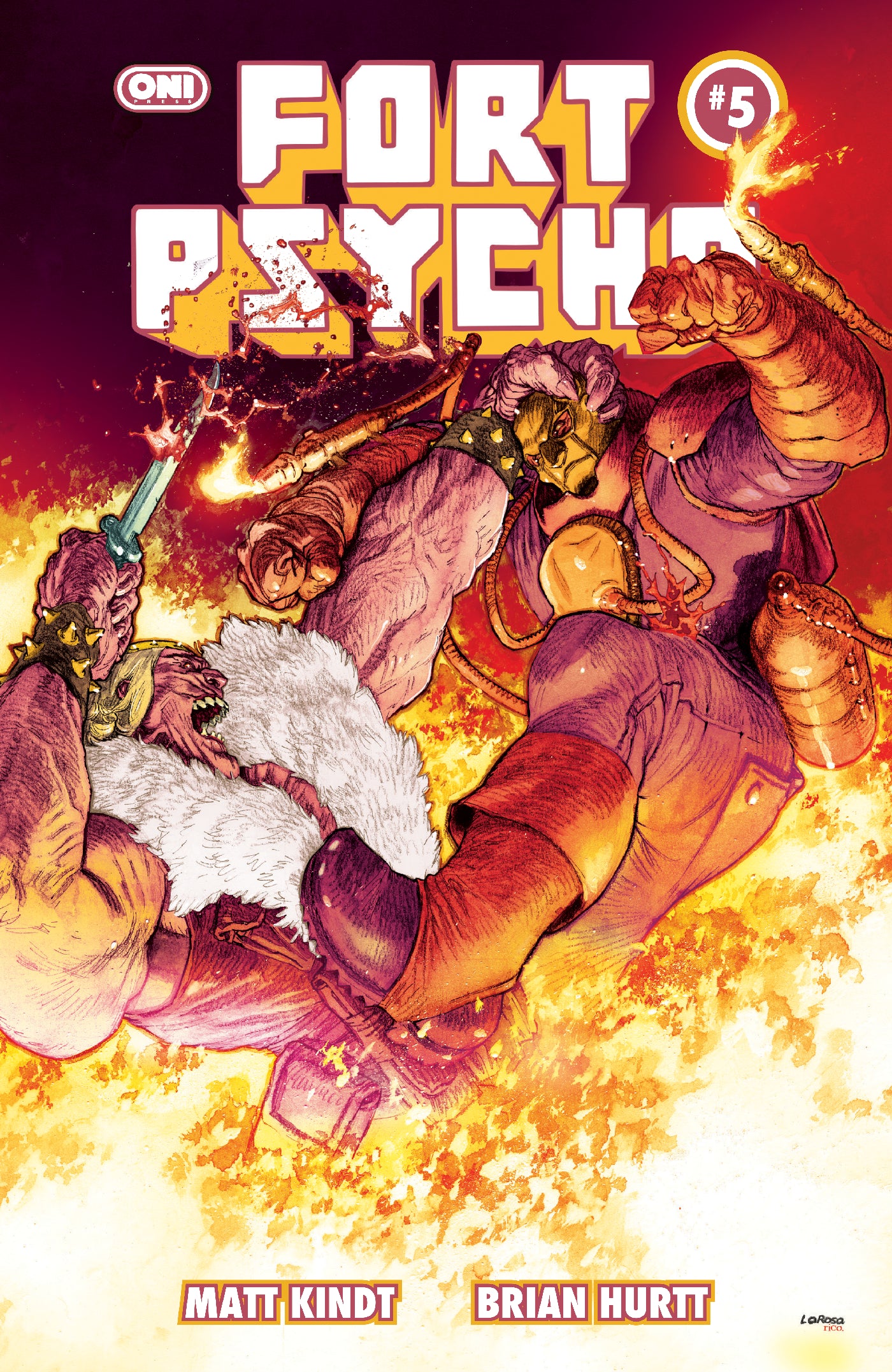 FORT PSYCHO #5 COVER B LEWIS LAROSA VAR (16 Dec Release)