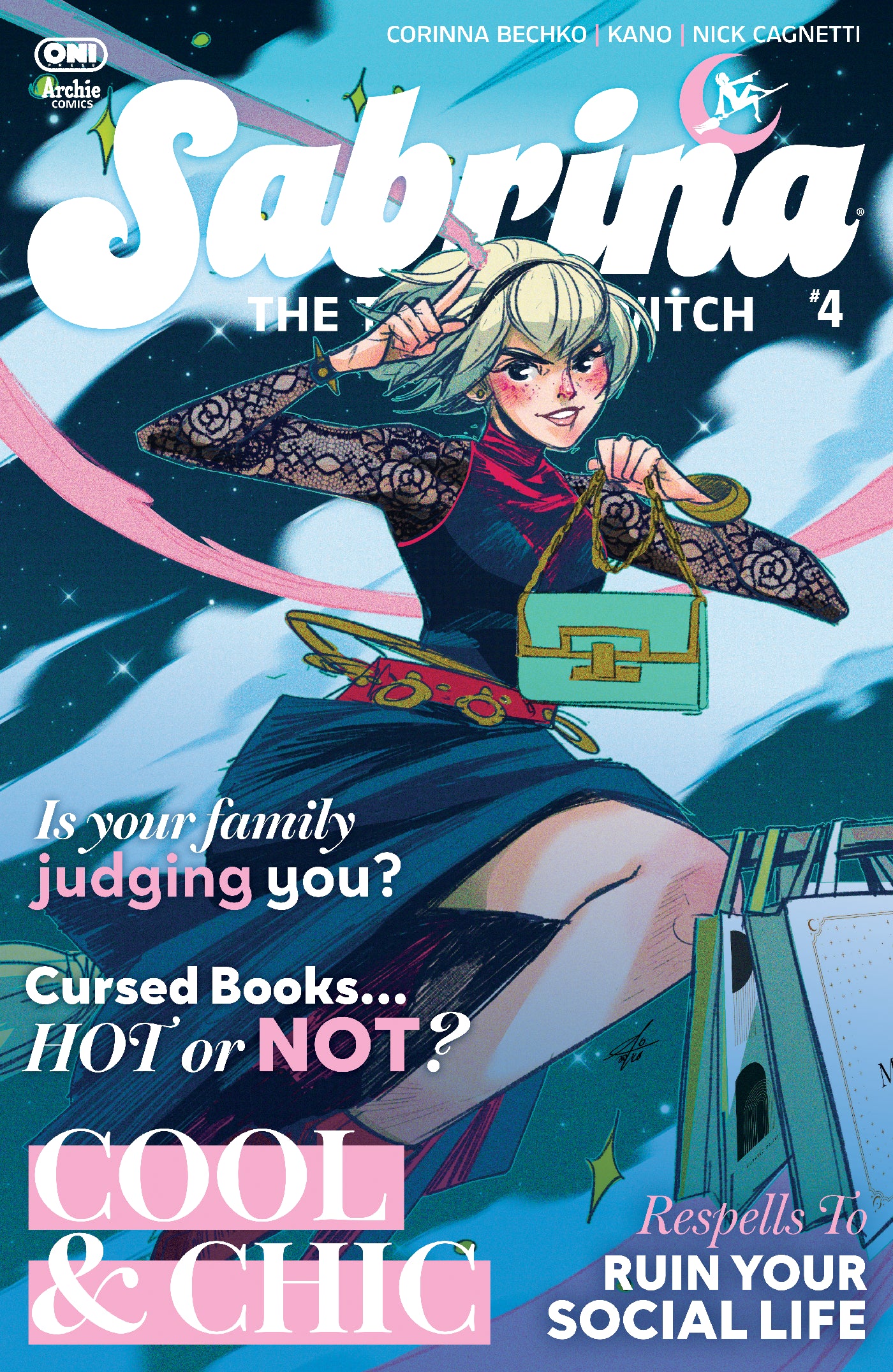 SABRINA THE TEENAGE WITCH #4 COVER B ELEONORA CARLINI VAR | ONI PRESS | Comicbookeroo