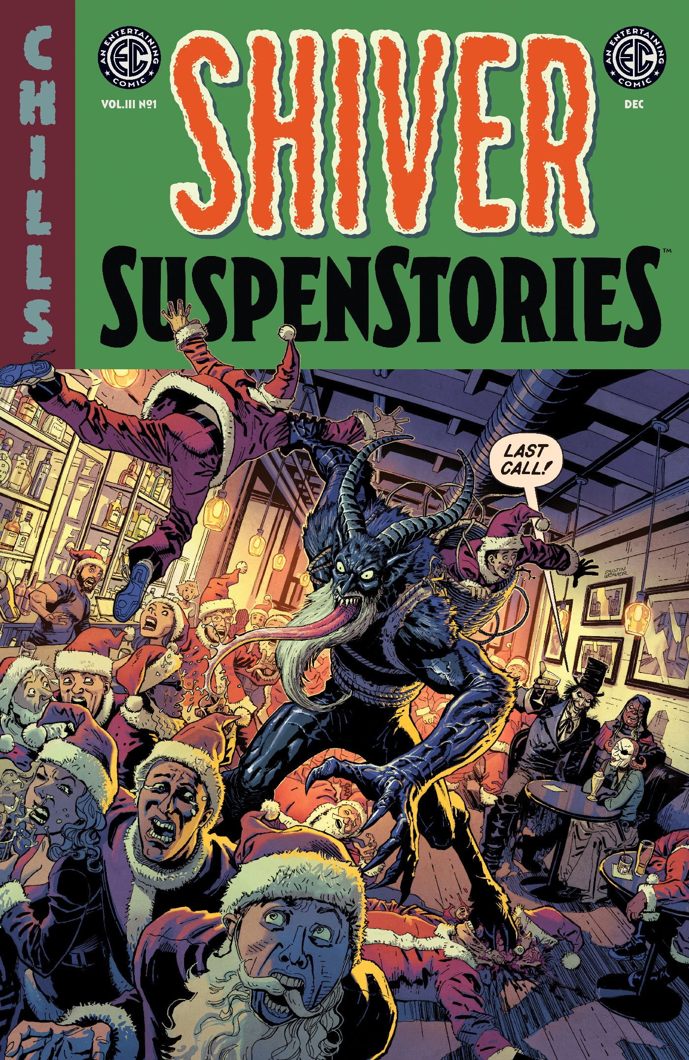EC SHIVER SUSPENSTORIES 3 #1 COVER A DUSTIN WEAVER (09 Dec Release)